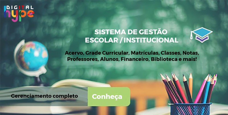 Digital Educ – Sistema de Gestão Escolar Completo